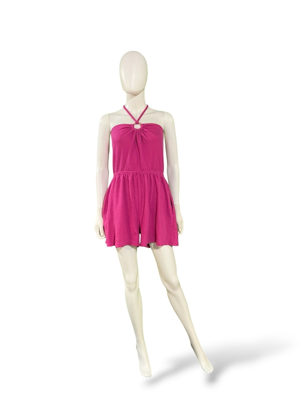 Old Navy Hot Pink Romper, Medium